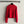 Chanel 2025 Knit Cardigan with Double C Logo Red Wool