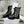 D-Major Ankle Boot In Black Mix Charcoal Blue Tweed 100590