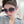 SQUARE SUNGLASSES L1294 IN GREEN ACETATE PURPLE LENSES
