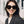 CHAIN LINK DETAIL SQUARE FRAME SUNGLASSES G3612 IN ACETATE