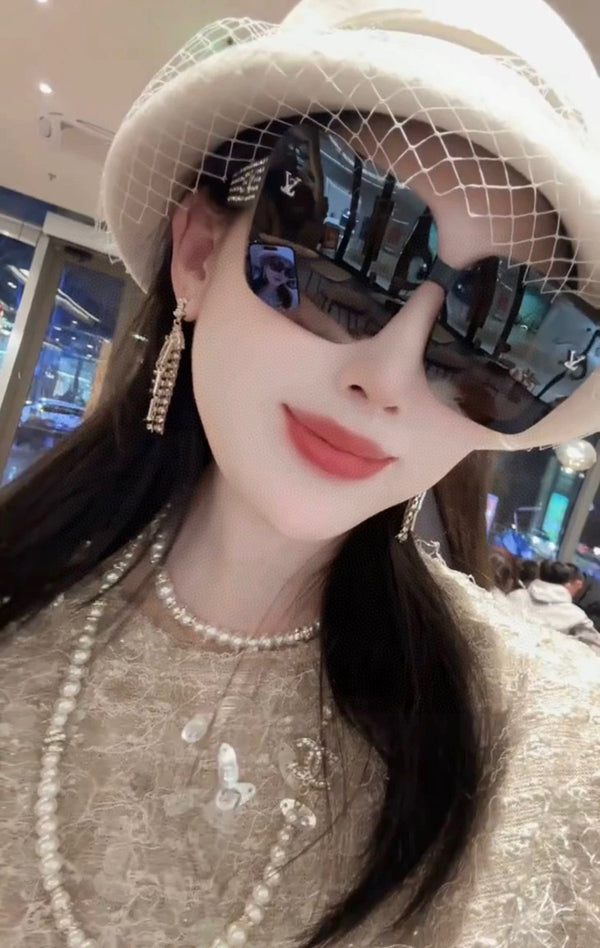 SQUARE JEWEL SUNGLASS L2990 IN ACETATE FRAME