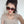 SQUARE SUNGLASS L8130 IN METAL AND ACETATE FRAME