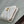 CC 26P Zipper Card Holder White Quited Caviar Leather