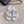 dad sandal mule white lambskin silver buckle