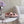 ALAIA CRISS CROSS BALLET FLAT IN BABY PINK LAMBSKIN WITH SILVER HARDWARE