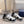 CD B57 Mid-Top Sneaker White Mix Black Calfskin And Oblique Jacquard