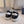 CD B27 Low-Top Sneaker Black White Print Calfskin And Denim Fabric