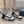 CD B27 Low-Top Sneaker Black White Print Calfskin And Denim Fabric