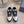 CD B27 Low-Top Sneaker White Black Print Wrinkled Calfskin