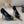 HIGH HEEL 10 CM PUMP IN BLACK PATENT CALFSKIN WITH GOLD HARDWARE