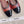 CC Cap Toe Slingback Black Red Lambskin 404283