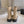 CC Ankle Boot 30mm Beige Cowhide Glitter 464577