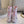 CC 25 Short Boot Pink Black Fabric Sheepskin 516639