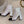 CC 25 Short Boot Light Pink Black Fabric Sheepskin 516638