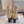 CC 25 Chunky High-heeled Ankle Boots Beige Calfskin 516659