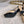 CC FW26 Square Cap Toe Slingback 8.5cm Black Beige Patent Leather 723689