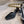 CC FW26 Square Cap Toe Slingback 8.5cm White Black Patent Leather 723686