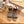 Loew Anagram Black White Beige Leather And Canvas Espadrille Sandals