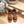 ROCKSTUD FLATFORM SANDAL IN CHOCOLATE BROWN CALFSKIN