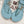 cc sandal 45 cloud blue lambskin