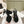 CC HIGH SANDAL BLACK SUEDE CALFSKIN