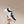 PRA FLATFORM SNEAKERS BLACK AND WHITE CALFSKIN