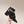 CC 24A Pearl Bow Ankle Boots 65mm Black Sheepskin 447468