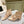 CC 24A Pearl Bow Ankle Boots 65mm Beige Sheepskin 447469