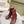Loewe Round-Toed Boots 85mm Burgundy Mixed Sheepskin 448451