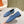 HM Mocassins Royal Loafers Blue Suede 445016