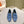 HM Mocassins Royal Loafers Blue Suede 445016
