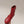 ALAIA SHORT BOOTS IN CHERRY RED LAMBSKIN ATTACH RHINSTONES