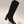 CC 24 FW Knee-High Boots 70mm Black Suede & Cowhide 447187