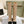 CC 24ss Fold-Over High Boots 40mm Beige Quilted Sheepskin 447475