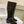 CELINE Les Bottes Triomphe Zipped Long Boot Black Patent Calfskin 452696