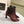 CC Ankle Boots 85mm Brown Red Rough Velvet Fabric