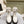 MARTIN BOOTS IN WHITE EMBROIDERED CALFSKIN