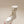 CD Ankle Boots In White Calfskin With Wool Fleece Lining 995818