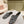 Miu Slide Black mix White Wool Cowhide 445672