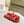 The Row Hugh Slides Red Cowhide Rubber 451282