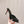 CL 25s Me Dolly Sandal Mule Heel Pump 85mm Black Sheepskin 446686