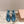 Miu Mordoré Slingback Pumps 85mm Blue-teal.Cowhide Sheepskin 445792