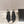 CC 25ss Bow Tie Slingbacks 20mm Black Satin & Patent Leather 447411