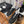 cc classic sneaker black fabric calfskin