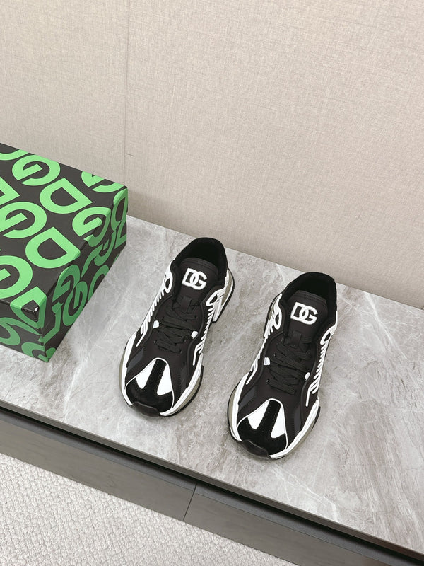 DC Daymaster Sneakers Black White Cowhide & TPU 116665