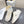 Golden Goose 26s Superstar Sneakers White Sliver Glitter Leather 735892