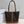 SMALL CABAS TRIOMPHE CANVAS 26.5 TAN CALFSKIN