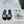 dway slide embroidered black cotton