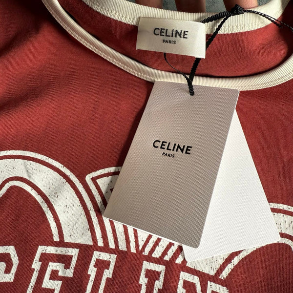 Celine SS26 Short-sleeved T-shirt Cotton 350486