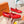 LV 25C Romy Flat Red Patent calf leather With gold logo 218306